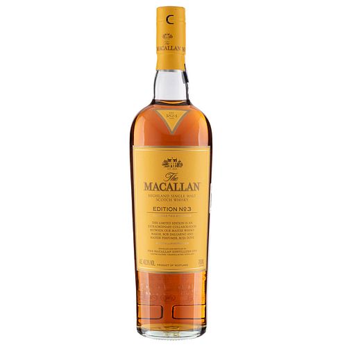 The Macallan. Édition No. 3. Single Malt. Scotch Whisky.