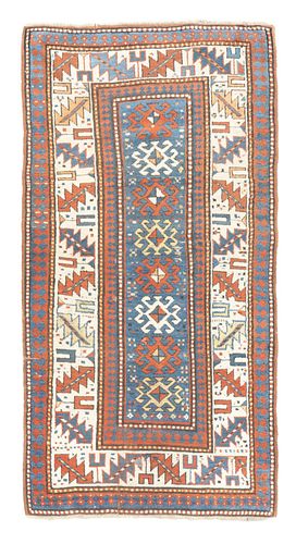 Antique Kazak Rug, 3’7” x 6’9” (1.09 x 2.06 M)