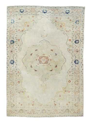 Antique Hajijalili Tabriz Rug, 3’11” x 5’8” (1.19 x 1.73 M)