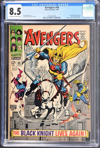 Marvel Comics THE AVENGERS #48, CGC 8.5