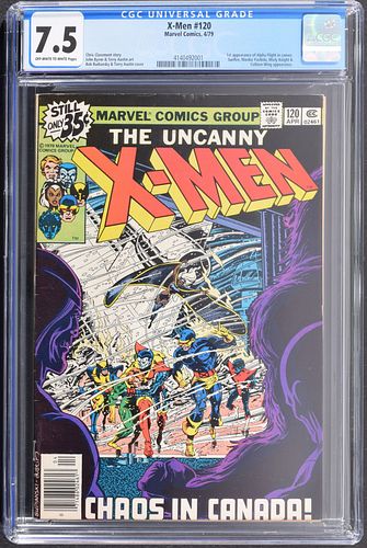 Marvel Comics THE UNCANNY X-MEN #120, CGC 7.5