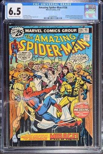 Marvel Comics THE AMAZING SPIDER-MAN #156, CGC 6.5