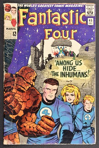 Marvel Comics THE FANTASTIC FOUR #45