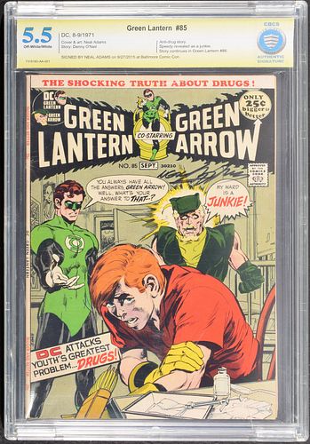 DC Comics GREEN LANTERN #85, CBCS 5.5