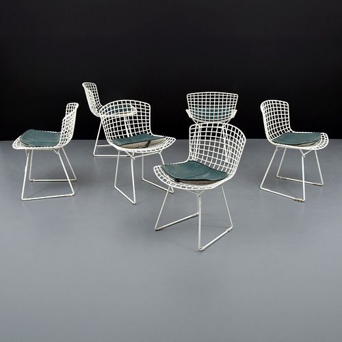 Harry Bertoia Dining Chairs, Set of 6