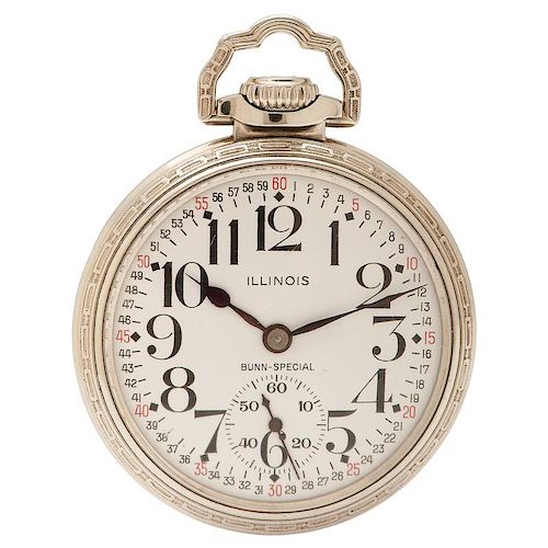 Illinois Bunn-Special Type III Sixty Hour Railroad Watch