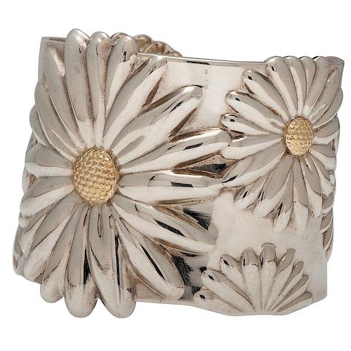 Tiffany & Co. Daisy Cuff Bracelet in Sterling Silver
