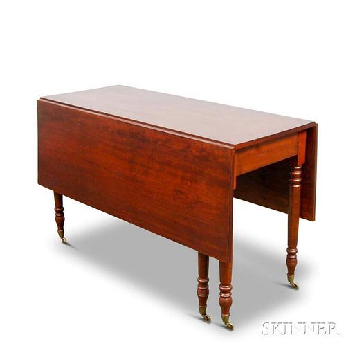 Federal Stained Cherry Drop-leaf Table