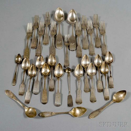 Thirty Coin Silver Spoons