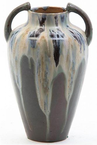 A Pottery Vase, Height 10 1/4 inches.