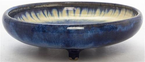 A Fulper Pottery Dish, Diameter 8 inches.