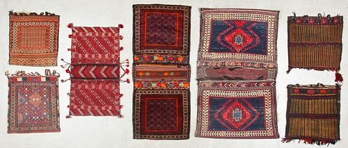 7 Old/Vintage Persian & Central Asian Trappings