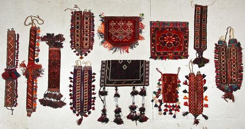 12 Central Asian Tribal Trappings
