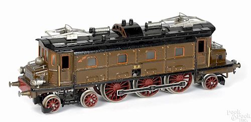 Marklin Gauge I no. HS 65/13021 train locomotive, 4-6-2 electric engine, 18'' l.