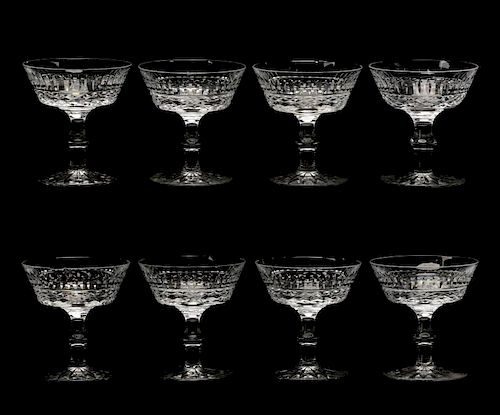 Set of 8 Waterford "Tramore" Champagne Coupes