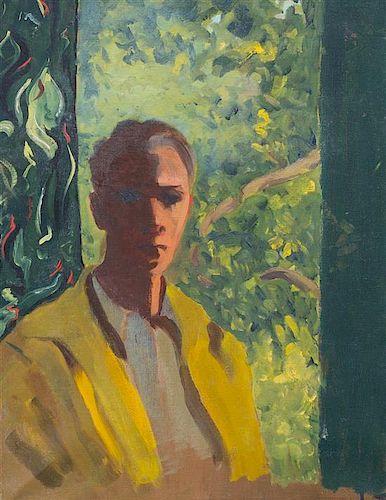 Attributed to David Park, (American, 1911-1960), Portrait of Clifton Webb