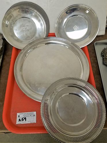 TRAY STERL PLATES 39.96 OZT