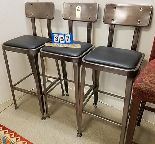 LOT 3 INDUSTRY WEST COUNTER CHAIRS