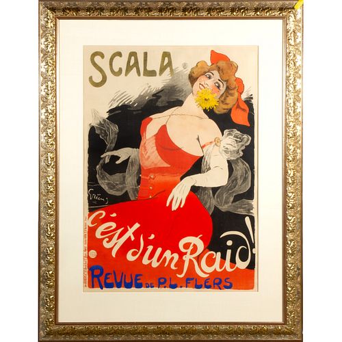 Jules Alexander Grun (1868-1938) Art Noveau Poster