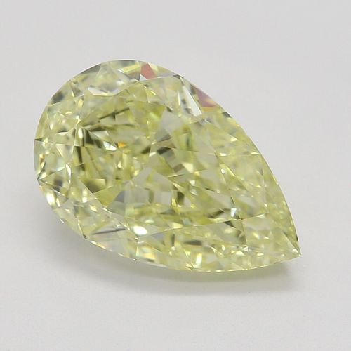 2.02 ct, Natural Fancy Yellow Even Color, VS1, Pear cut Diamond (GIA Graded), Appraised Value: $58,700 