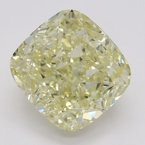 4.30 ct, Natural Fancy Yellow Even Color, IF, Cushion cut Diamond (GIA Graded), Appraised Value: $130,200 