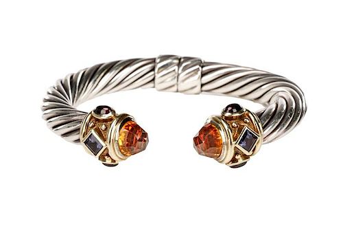 David Yurman Renaissance Cable Cuff Bracelet
