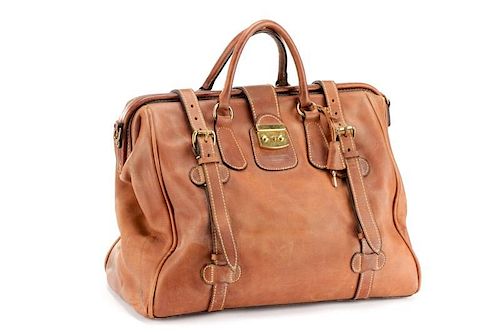 The J. Peterman Company Genuine Gladstone Bag