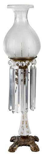 Gilt Bronze and Glass Sinumbra Lamp