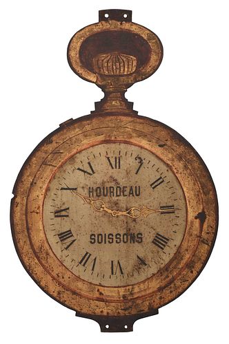 French Pocket Watch Trade Sign