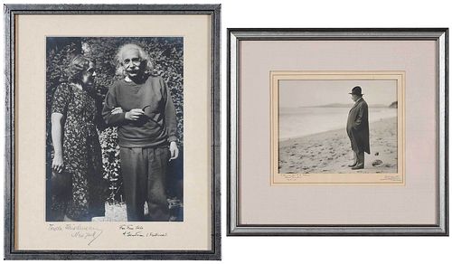 Trude Fleischman Photograph of Albert Einstein