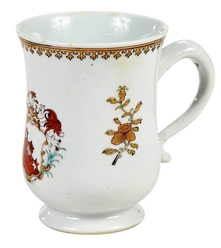 *Chinese Export Armorial Porcelain Mug, Gell