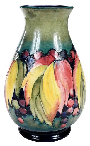 Large Moorcroft Pottery Vase 