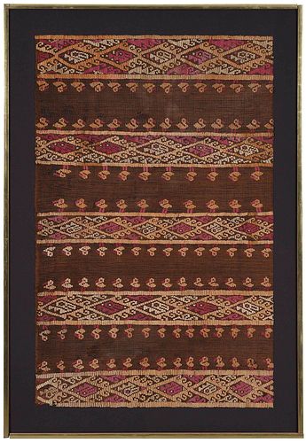 Pre-Columbian Style Woven Textile