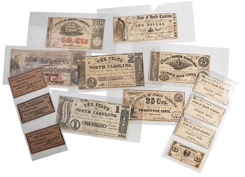 Group of North Carolina Currency