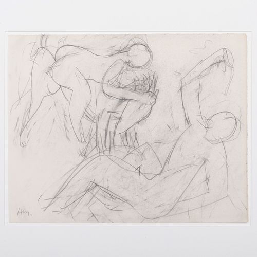 Henri Matisse (1869-1954): Esquisse-deux nus