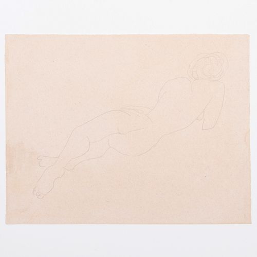 Henri Matisse (1869-1954): Nu allonge de dos