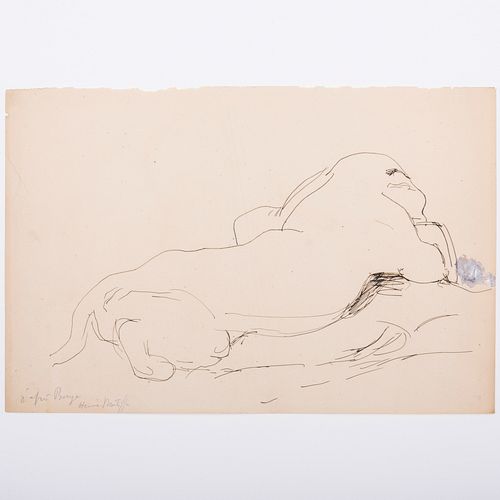 Henri Matisse (1869-1954): D'après Barye