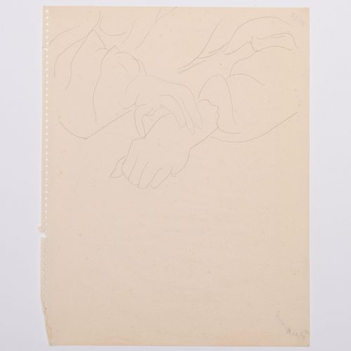 Henri Matisse (1869-1954): Etude de mains