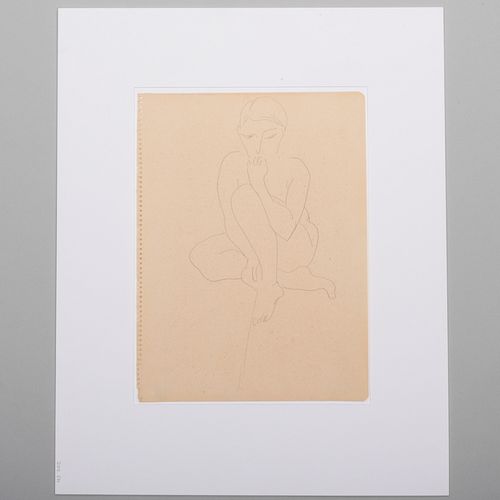 Henri Matisse (1869-1954): Nu accroupi