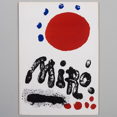 Joan Miró  (1893-1983): Recent Paintings