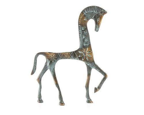 Style of Frederic Weinberg Cast Bronze Horse