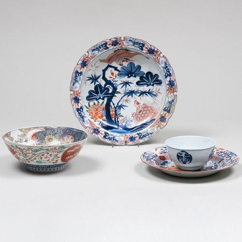Group of Japanese Porcelain Articles