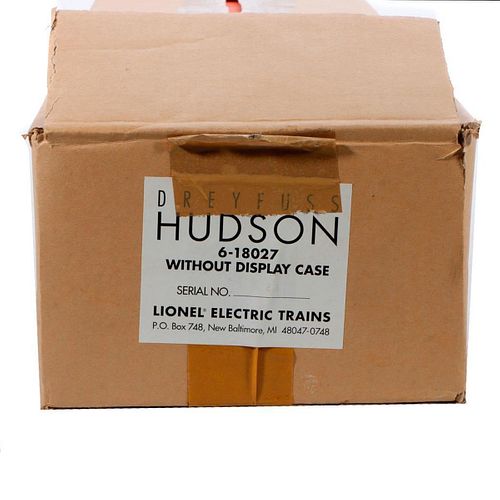 Lionel 6-18027 NYC Dreyfuss Hudson and Tender w original box