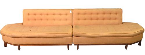 Frank Lloyd Wright Two Part Sectional Sofa by Henredon