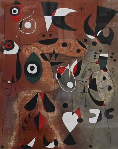 After Joan Miro (1893 - 1983)