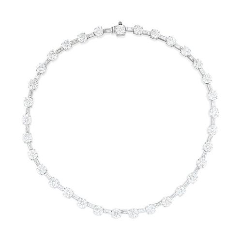 41.41CTTW Diamond Necklace
