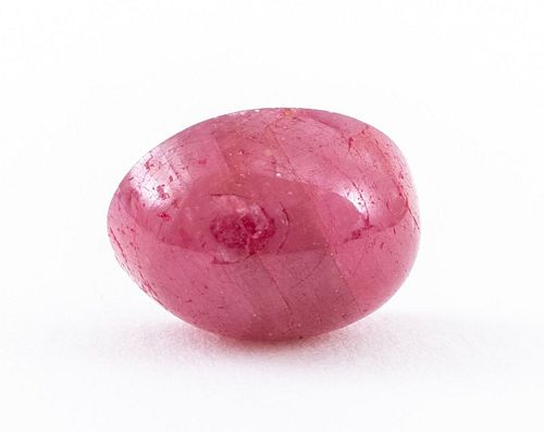 9.8 Ct. Loose Oval-Cut  Ruby Stone