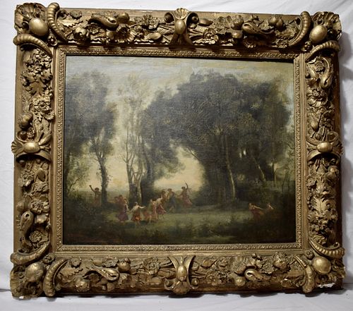 Attributed to: Jean Baptiste Camille Corot, 1795-1875