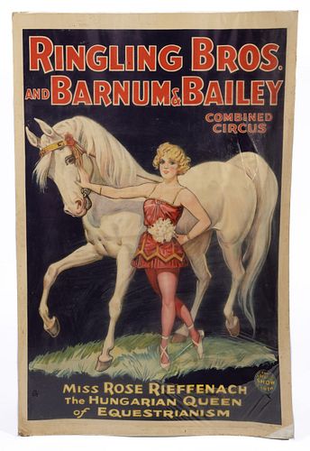 RINGLING BROTHERS AND BARNUM & BAILEY CIRCUS POSTER