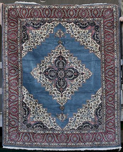 Oriental room size rug Heriz style, 8'1" x 10'4"